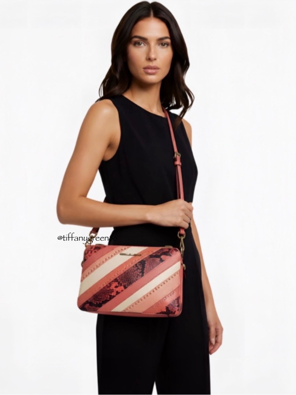 Michael Kors Jet Set LG East/West Crossbody - Terracotta Multi, GUC
